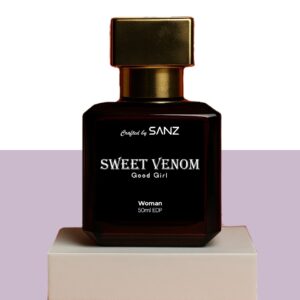 SANZ Sweet Venom 50ml women’s perfume – sweet floral oriental fragrance inspired by Good Girl in Pakistan