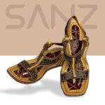 Ethnic Tilla Kheri Shoes with cushioned comfort and slip-on design.