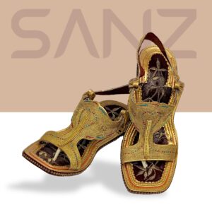 Handcrafted Tilla Kheri Shoes with traditional design and durable sole.