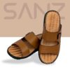 SANZ handcrafted men’s leather sandals – premium casual and semi-formal footwear Pakistan