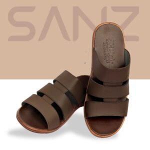 SANZ high-quality men’s leather sandals – comfortable all-day wear in Pakistan